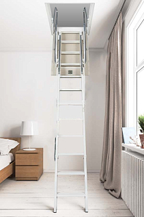 Купить Раскладная чердачная лестница с люком Fantozzi Scale Aci 4 - изображение 11